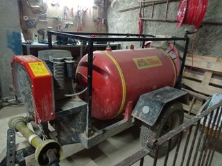 Compresor de arrastre para tractor
