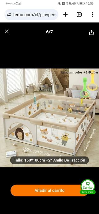 Corral parque infantil 