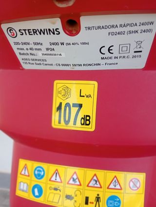 Biotrituradora STERWINS 2400 SHK
