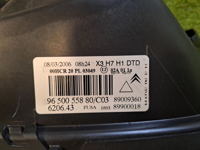 Foco Piloto Delantero Citroën C5