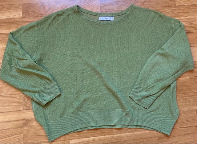 Jersey verde fino Mango