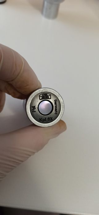 ZEISS Ocular Kpl 8X Pol microscopio