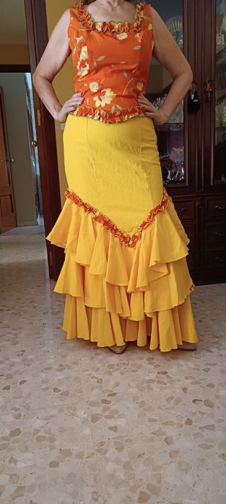 Traje de flamenca