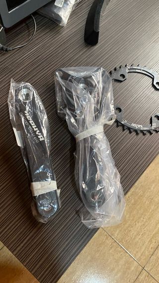 Bielas sin estrenar de bici