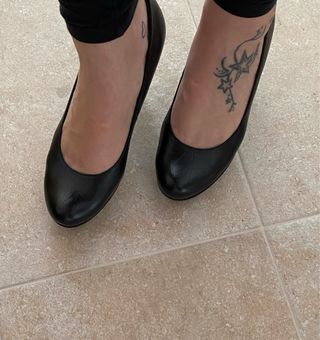 Zapatos altos de tacón