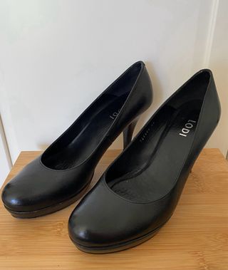 Zapatos altos de tacón
