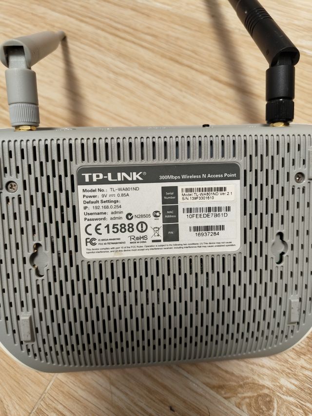 Punto de acceso / Router