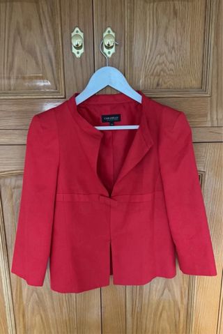 Chaqueta roja eventos caramelo