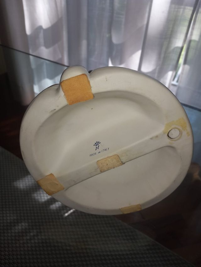 Capodimonte Statuina Porcellana alta 25cm 1982