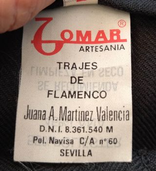 Falda campera talla 40 a 48