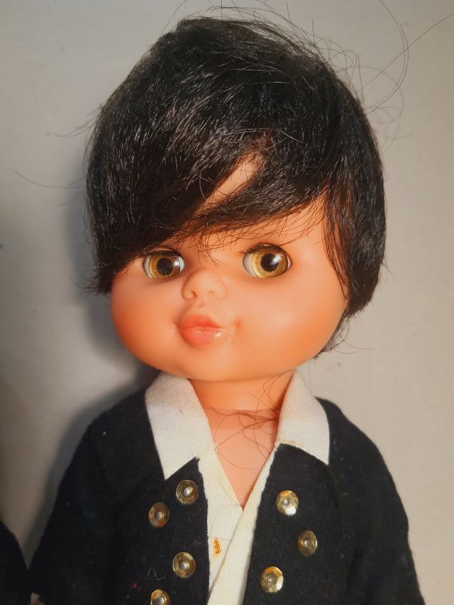 Pareja muñecos regionales. Años 80. Toyse