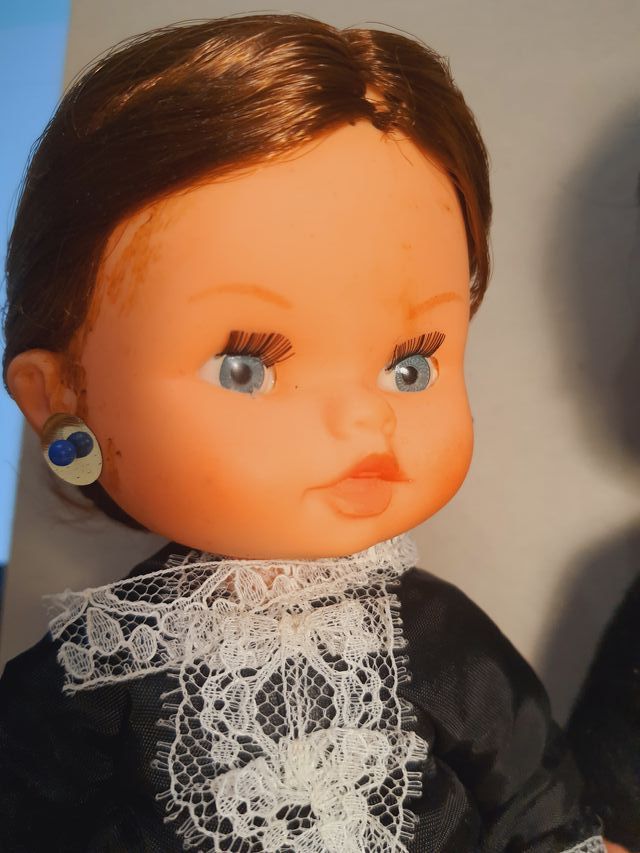 Pareja muñecos regionales. Años 80. Toyse