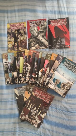 Lote comics muertos vivientes 5e unidad.