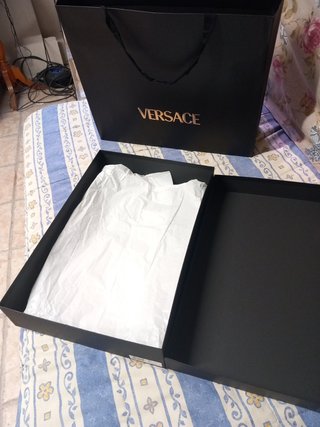 Scatola grande+borsa Versace