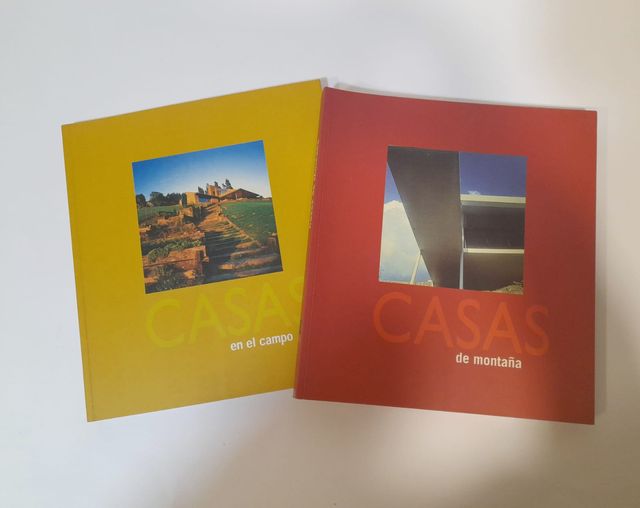Libros arquitectura Casas en el campo y montaña