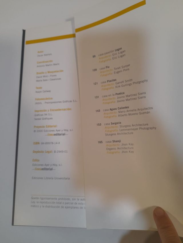 Libros arquitectura Casas en el campo y montaña