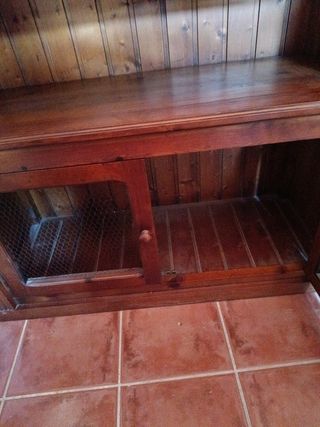 Mueble librería madera