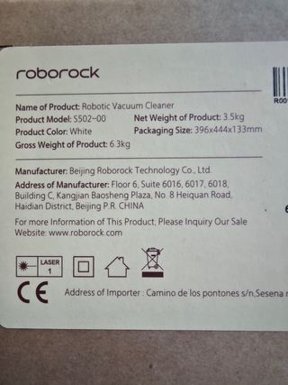 Roborock Vacuum 2 Robot Aspirador Blanco#816527