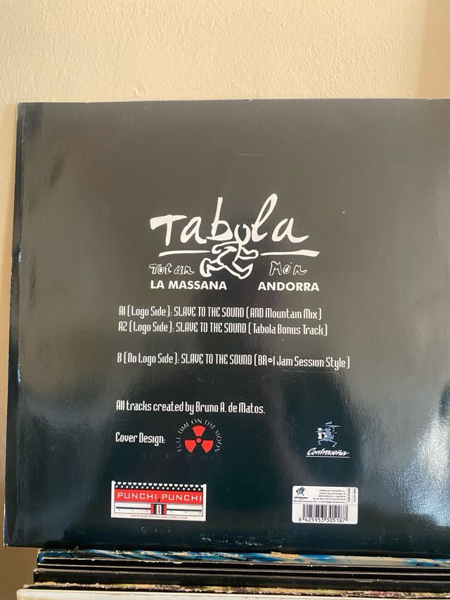 Disco vinilo Tabola Slave to the sound