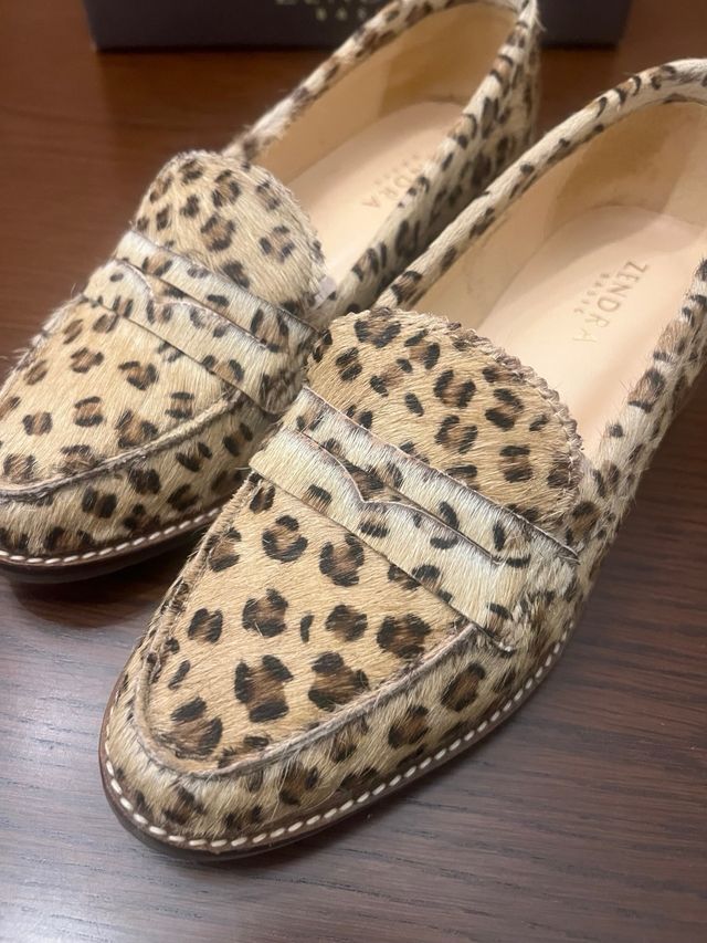 Mocasines leopardo