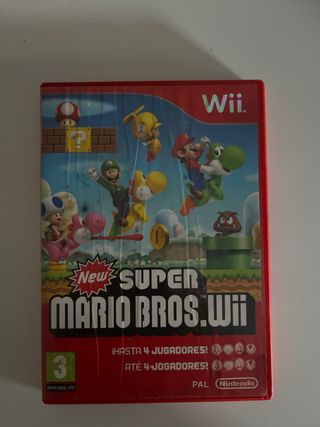 Juego Super Mario Bro Wii