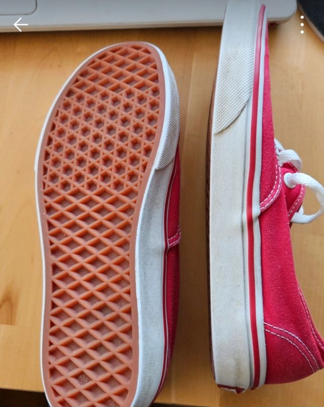 Zapatillas Vans rojas n⁰ 38