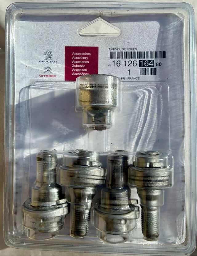Tornillos antirobo peugeot Citroën