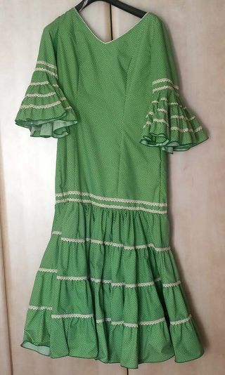 Vestido flamenca canastera