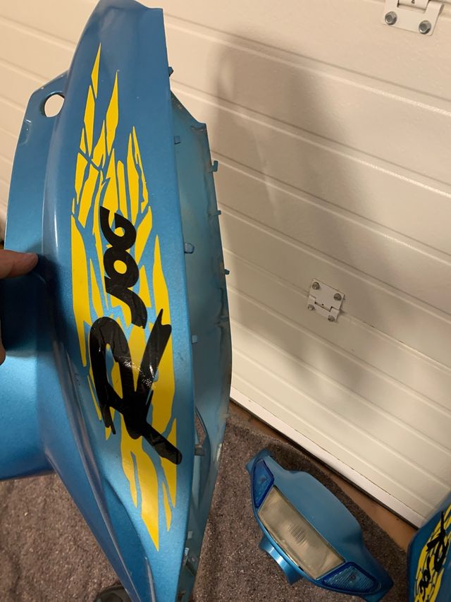 Juego carcasas jog antigua