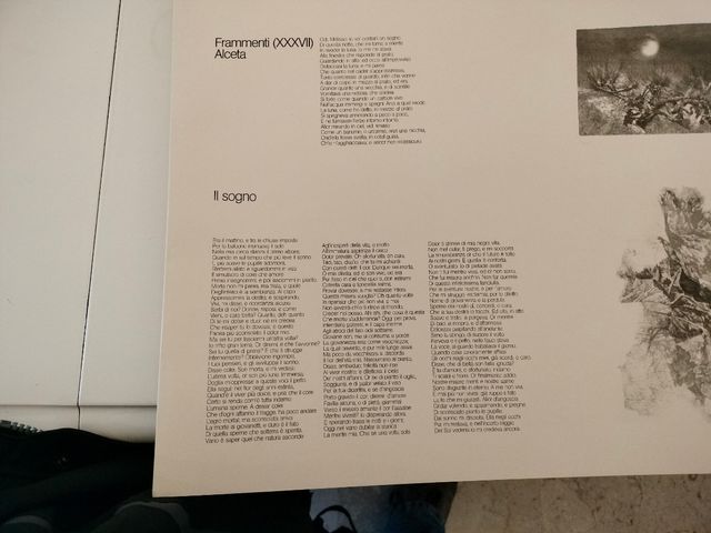 Litografie sulle poesie di leopardi