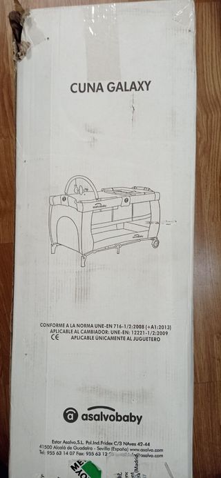 Cuna viaje Asalvo baby Galaxy