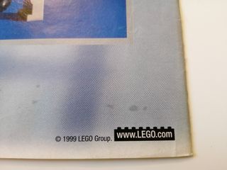 Lego System 4553 Lavado trenes: SÓLO INSTRUCCIONES