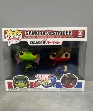 Gamora vs Strider Funko Pop Bobble Heads 