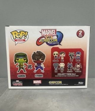 Gamora vs Strider Funko Pop Bobble Heads 