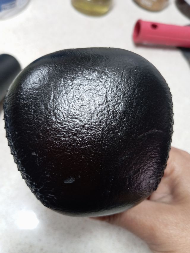 Pomo en piel para P38 Land Rover