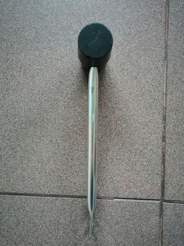 Martillo maza goma