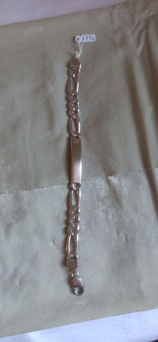 Pulsera /esclava de plata 925 maciza. 22 cm. 44 g