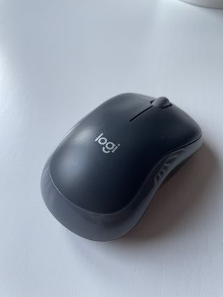 Logitech M185 Ratón Inalámbrico 1000DPI gris