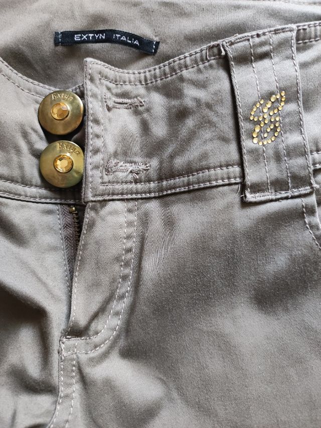 Pantaloni vita bassa extyn