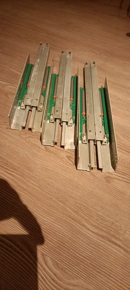 Guías de cajón con freno 3 pares