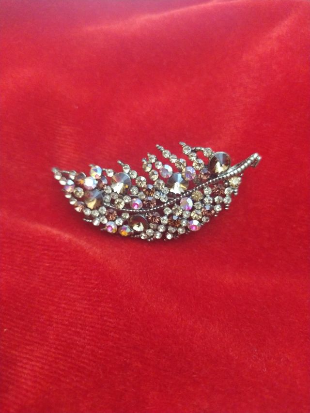 Broche cristales