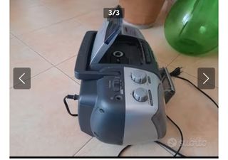 Stereo Aiwa radio CD e cassette