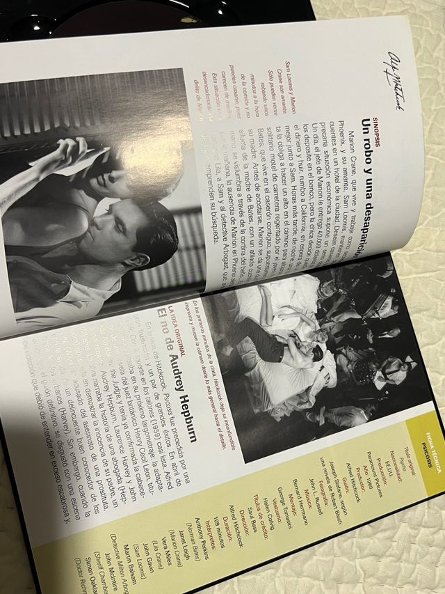 Película Alfred Hitchcock Psicósis