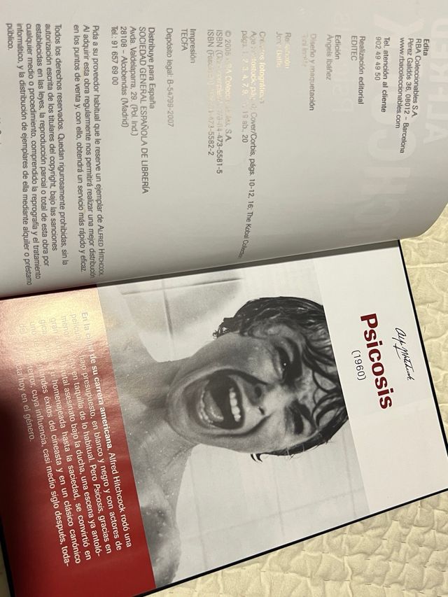 Película Alfred Hitchcock Psicósis