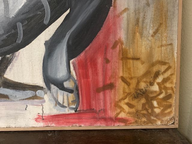 Pintura sobre yeso