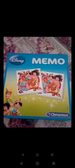 Memo Disney Clementoni 4+