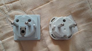 2 adaptadores enchufe España