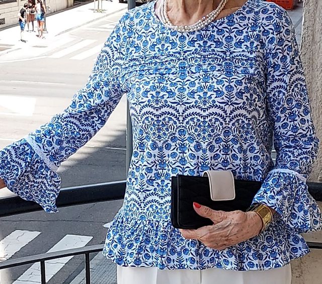 Camiseta media manga estampada