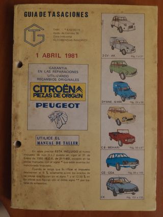 Manuali d'officina Citroën