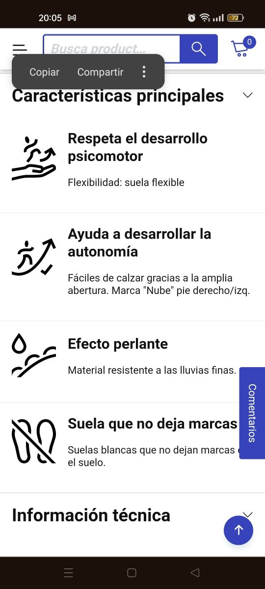 Zapatillas primeros pasos DOMYOS (T 21)